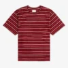 Jacquard Striped Rollneck Tee