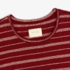 Jacquard Striped Rollneck Tee