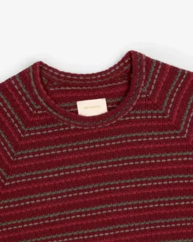 Jacquard Striped Tee
