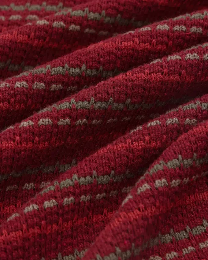 Jacquard Striped Tee