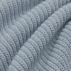 Knit Denim Crewneck Sweater