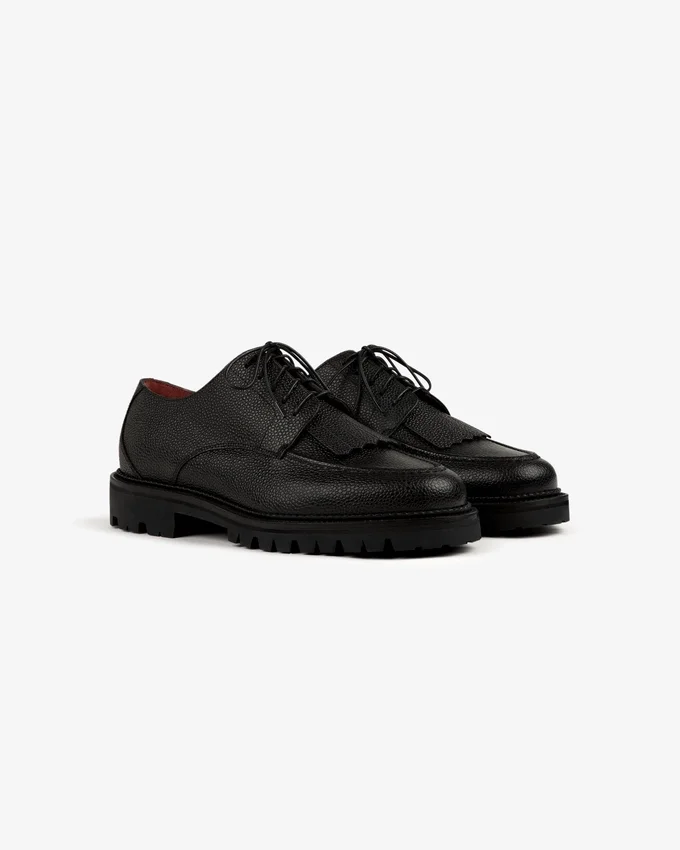 Leather Lug Sole Derby