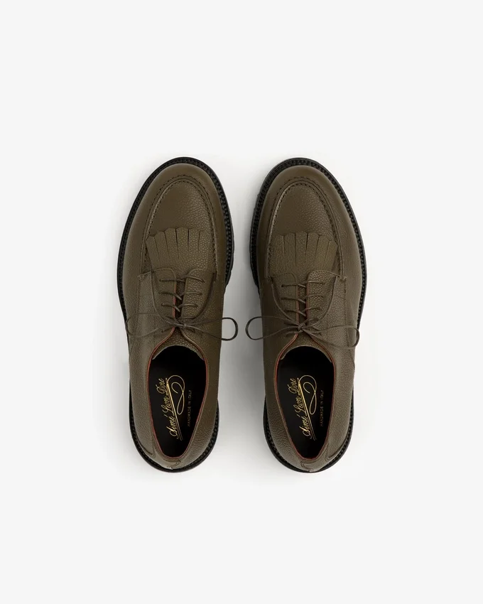 Leather Lug Sole Derby