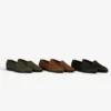 Leather Raffia Loafer