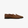 Leather Raffia Loafer