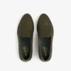 Leather Raffia Loafer