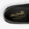 Leather Raffia Loafer
