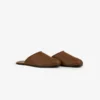 Leather Raffia Mule