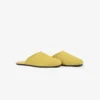 Leather Raffia Mule