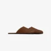 Leather Raffia Mule