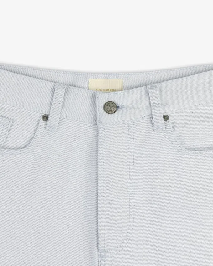 Light Wash Denim Short