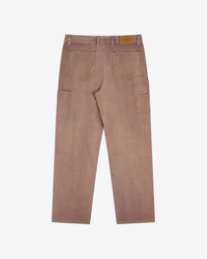 Linen Blend Carpenter Pant