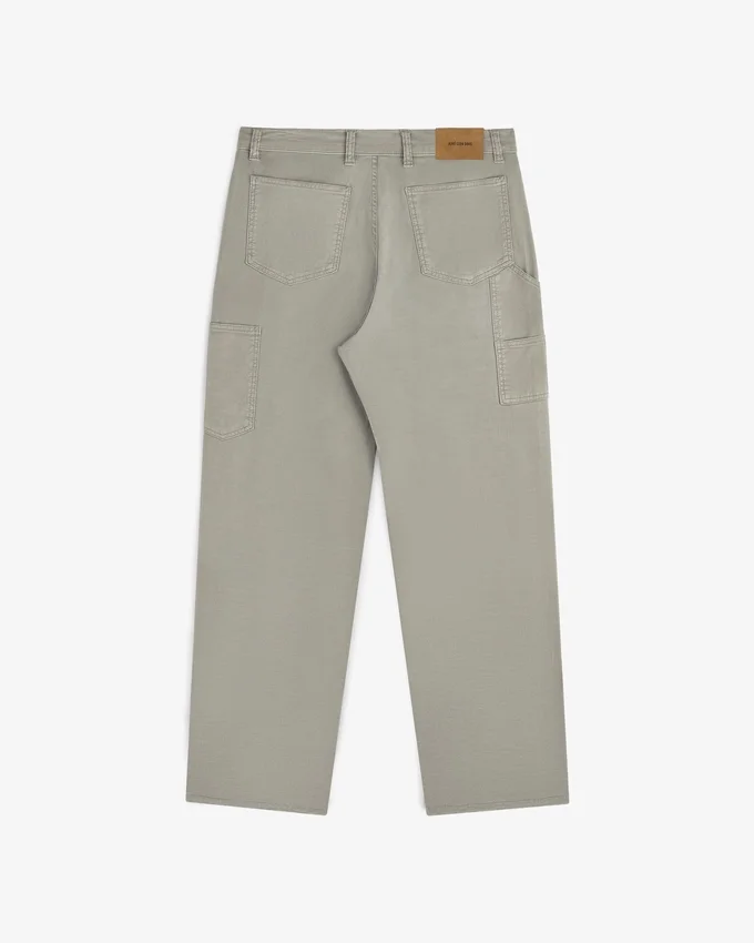 Linen Blend Carpenter Pant