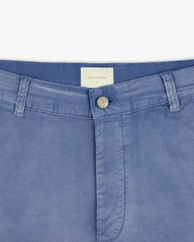 Linen Blend Carpenter Pant