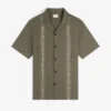 Linen Blend Leisure Shirt