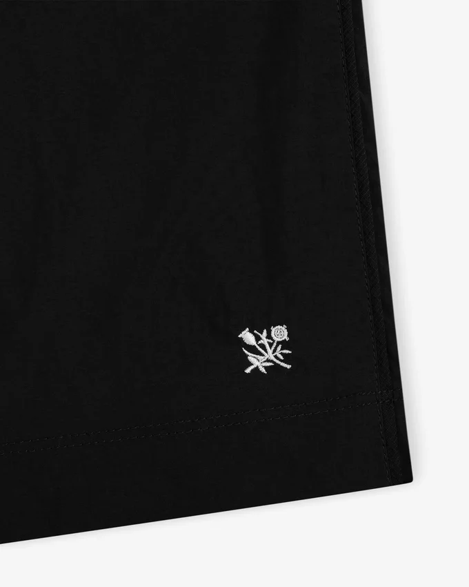 Long Nylon Track Short