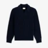 Long-Sleeve Boucle Polo