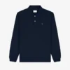 Long-Sleeve Crest Piqué Polo