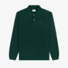 Long-Sleeve Crest Piqué Polo