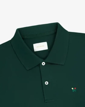 Long-Sleeve Crest Piqué Polo