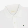 Long-Sleeve Crest Piqué Polo