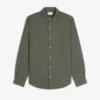 Long-Sleeve Linen Shirt