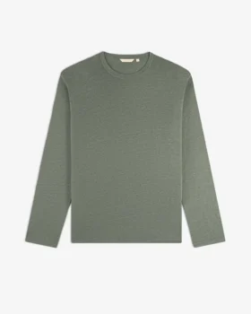 Long-Sleeve Linen Tee