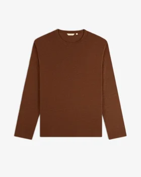 Long-Sleeve Linen Tee