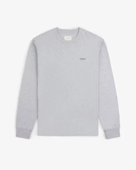 Long-Sleeve Micro Logo Tee
