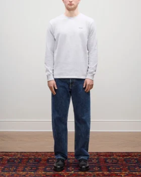 Long-Sleeve Micro Logo Tee