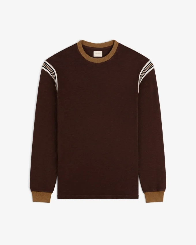 Long-Sleeve Slub Football Tee