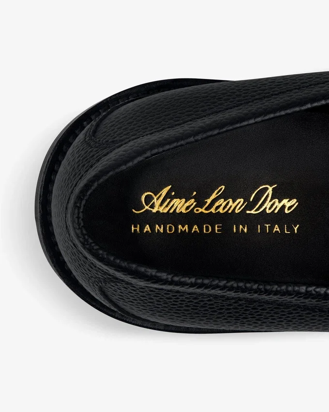 Lug Sole Queens Crest Loafer