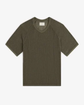 Mesh V-Neck Tee