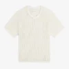 Mesh V-Neck Tee