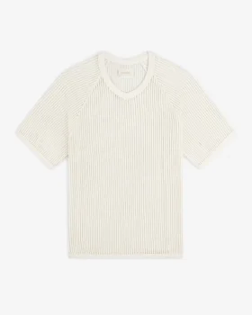 Mesh V-Neck Tee