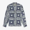 Mosaic Button Down Shirt