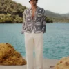 Mosaic Button Down Shirt