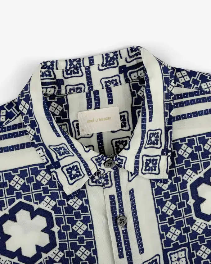 Mosaic Button Down Shirt