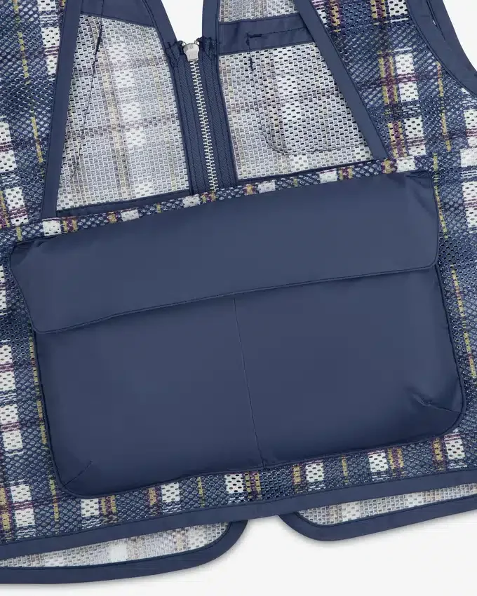 Nylon Madras Utility Vest