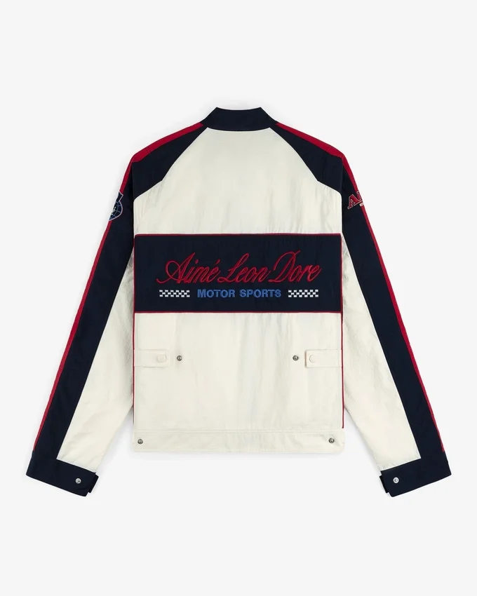 Nylon Moto Jacket