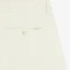 Pleated Linen Blend Bermuda Short