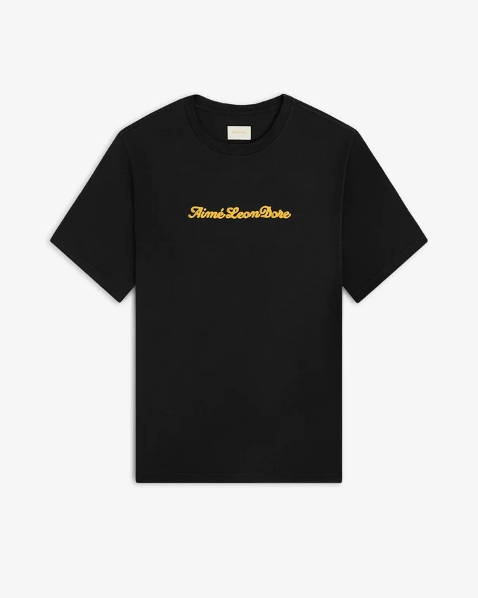 Puff Print Slub Logo Tee