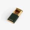 Queens Crest Leather Portable Ashtray