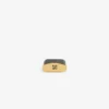 Queens Crest Leather Portable Ashtray