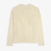 Racking Stitch Crewneck Sweater