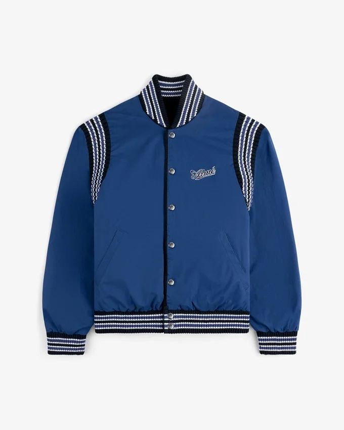 Reversible Knit Bomber Jacket