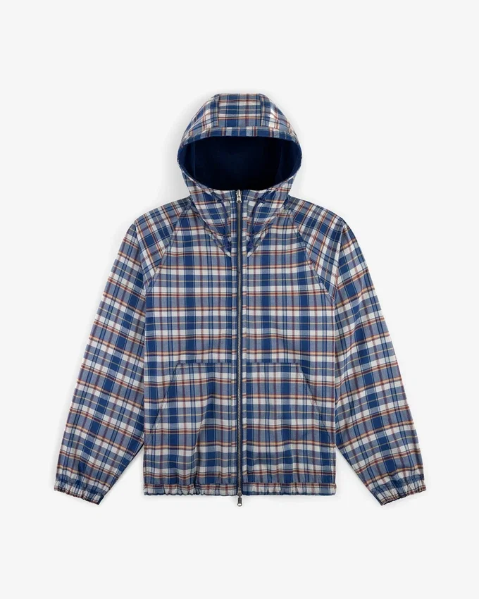 Reversible Madras Windbreaker