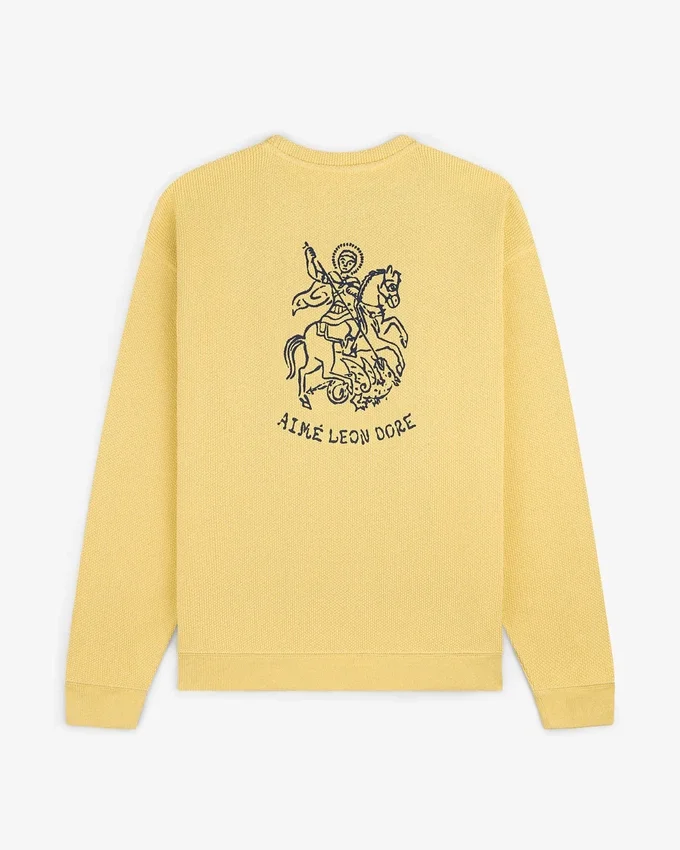 Saint George Piqué Crewneck Sweatshirt