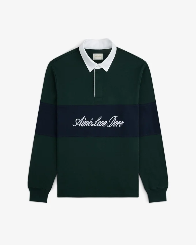 Script Paneled Rugby