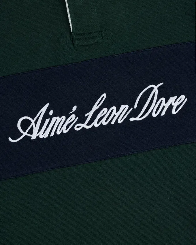 Script Paneled Rugby